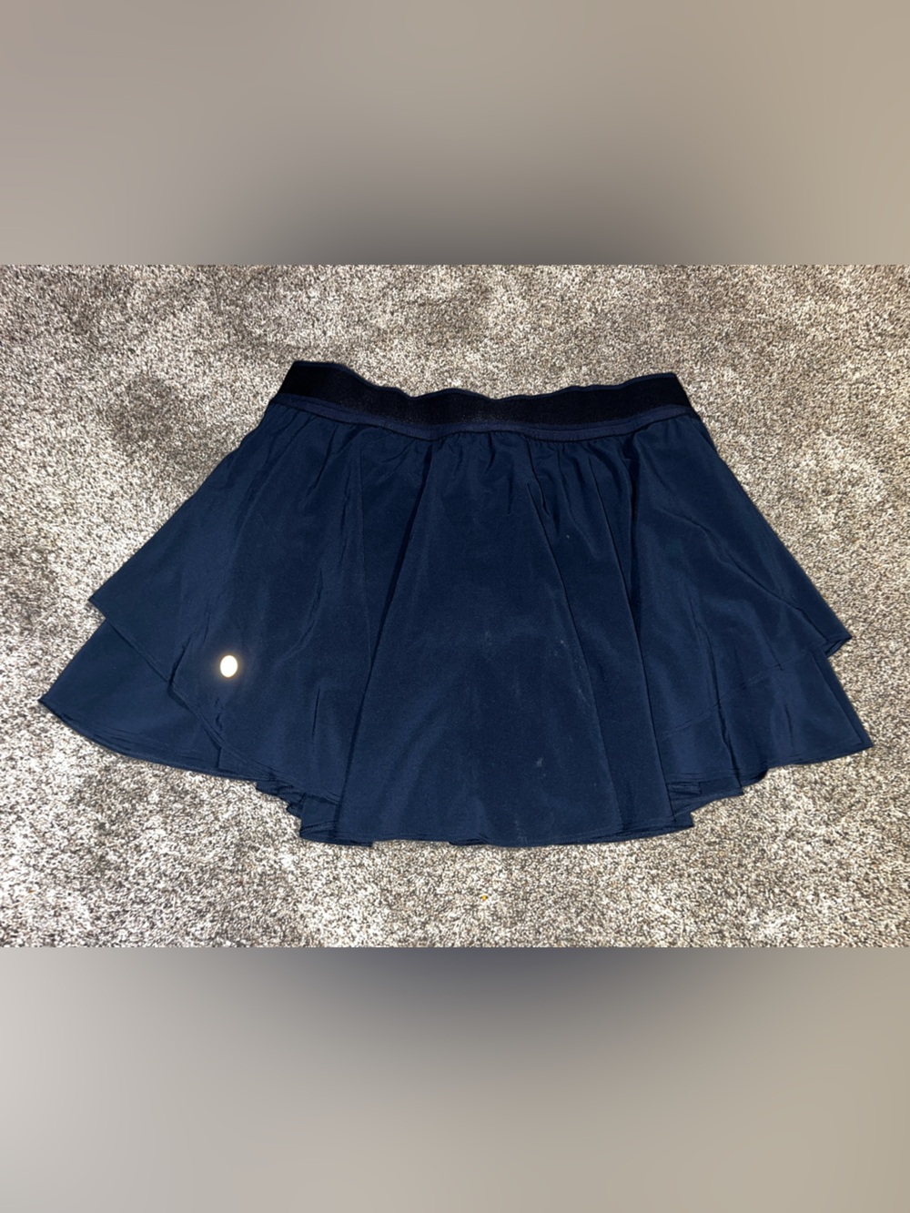 Lululemon Women's Athletic Skort Size 12 Navy Tennis Golf Skort Euc